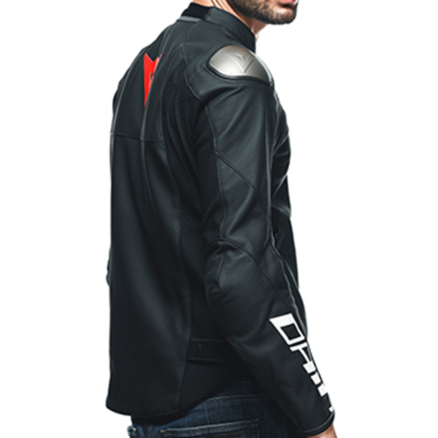 Dainese Sportiva Leather Jacket - Matt Black