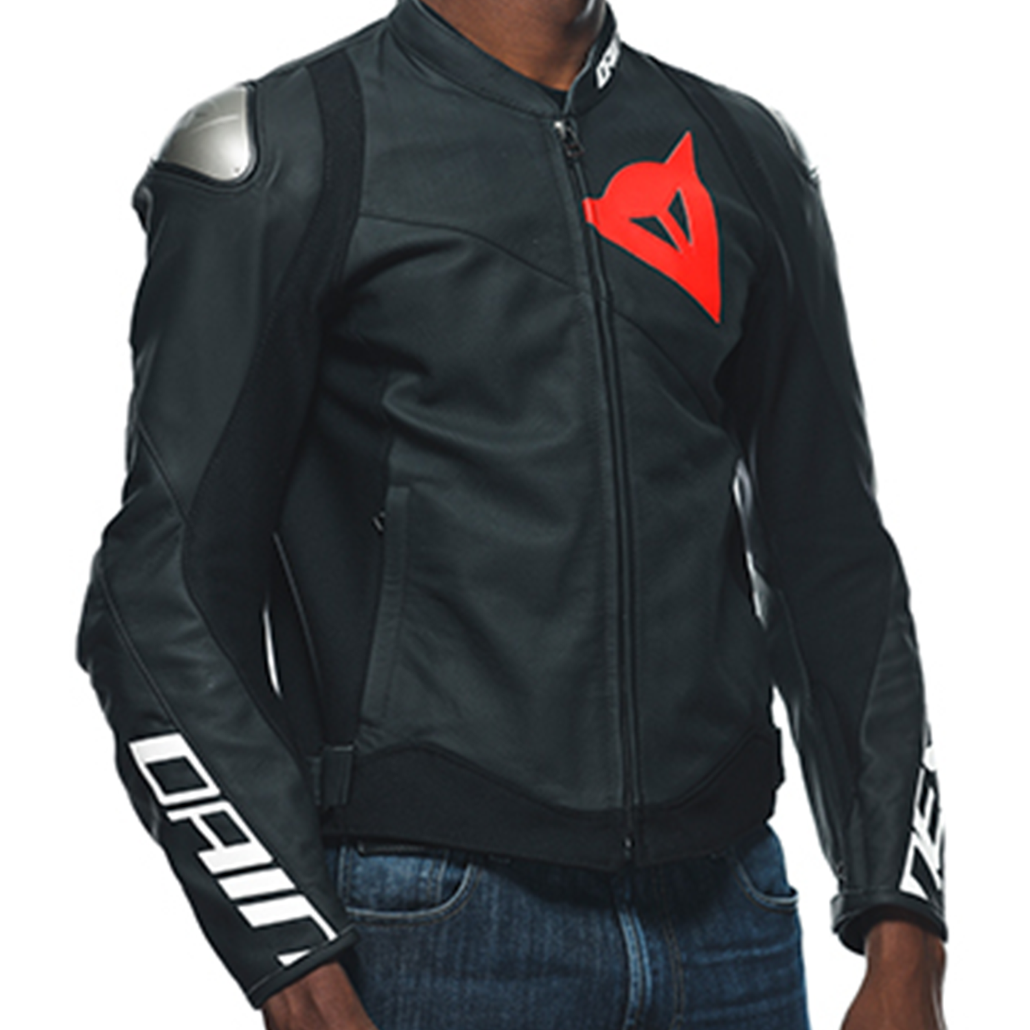 Dainese Sportiva Perf Leather Jacket - Matt Black – Gear Change Online Dainese Sportiva Perf Leather Jacket - Matt Black – Gear Change Online