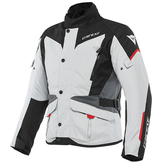 Dainese Tempest 3 D-Dry - Glacier Grey/Black/Lava-Red