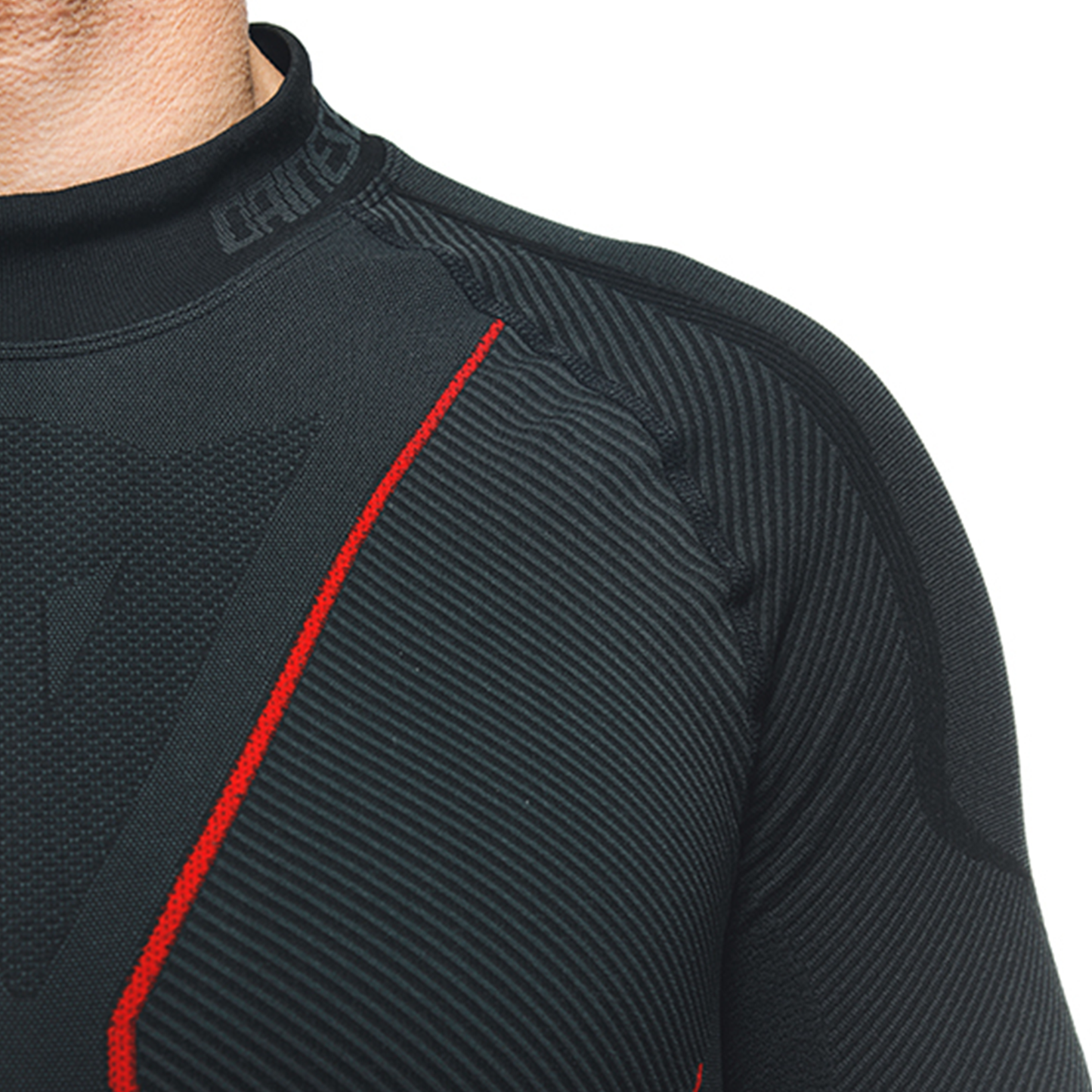 Dainese Thermo Long Sleeve - Black/Red (606)