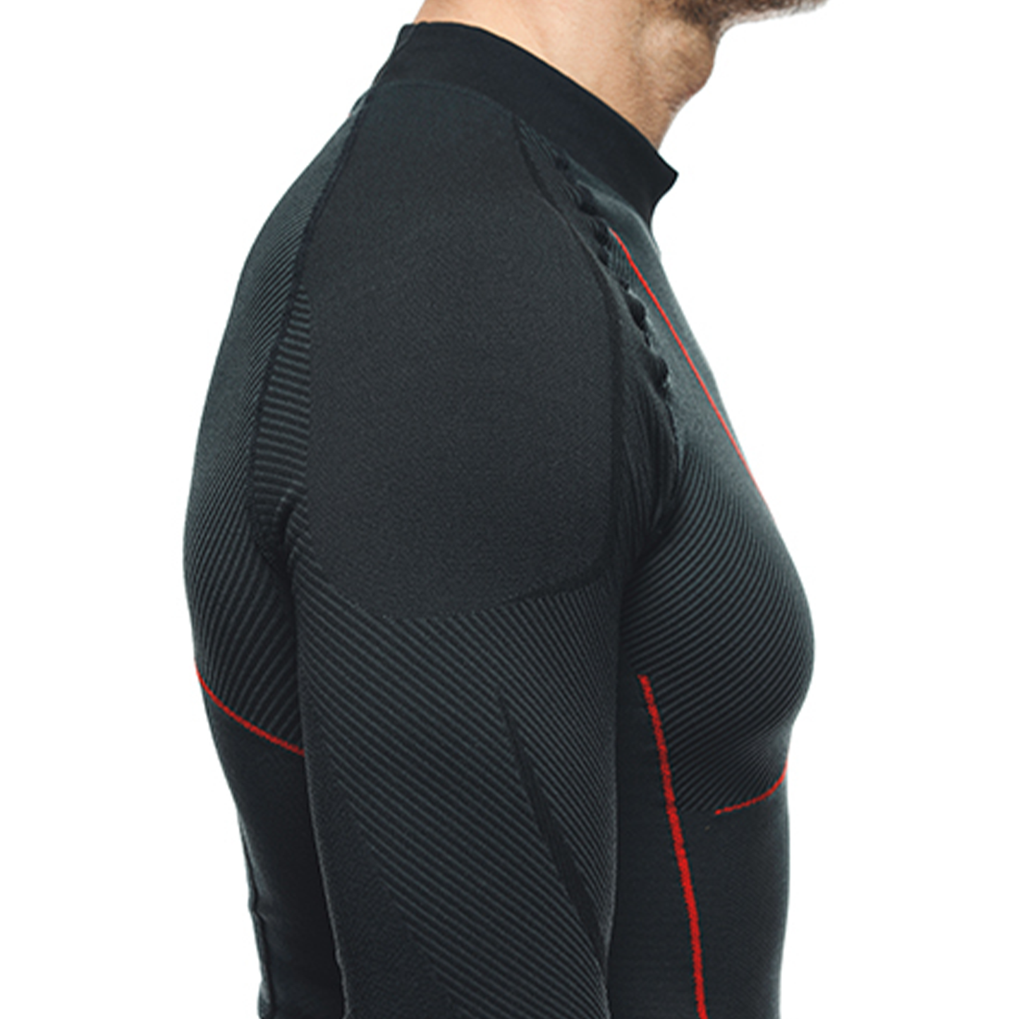 Dainese Thermo Long Sleeve - Black/Red (606)
