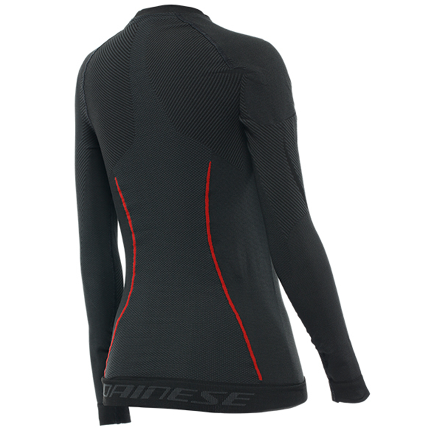 Dainese Thermo Long Sleeve Lady - Black/Red (606)