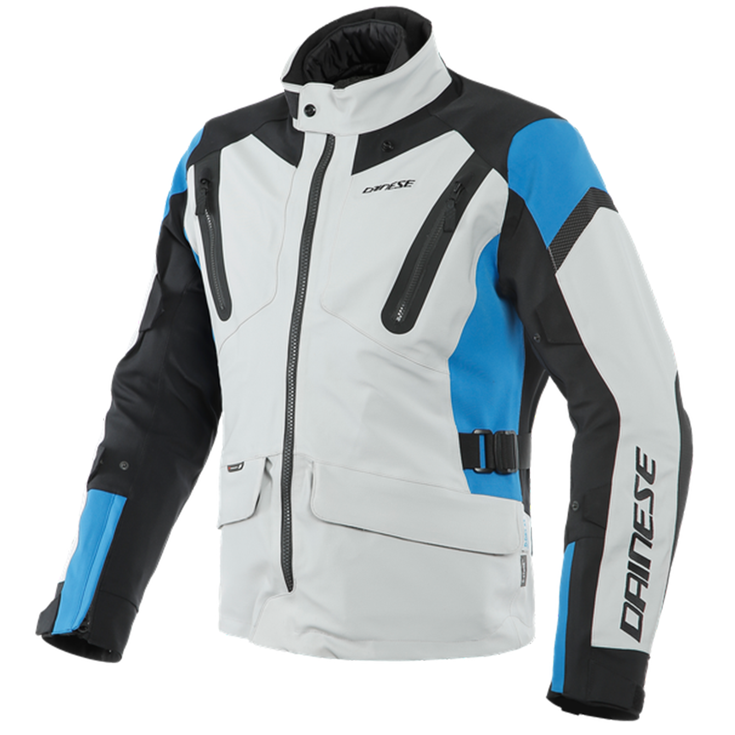 Dainese Dainese Tonale D-Dry Jacket - Glacier Grey/Performance Blue/Black - Front View