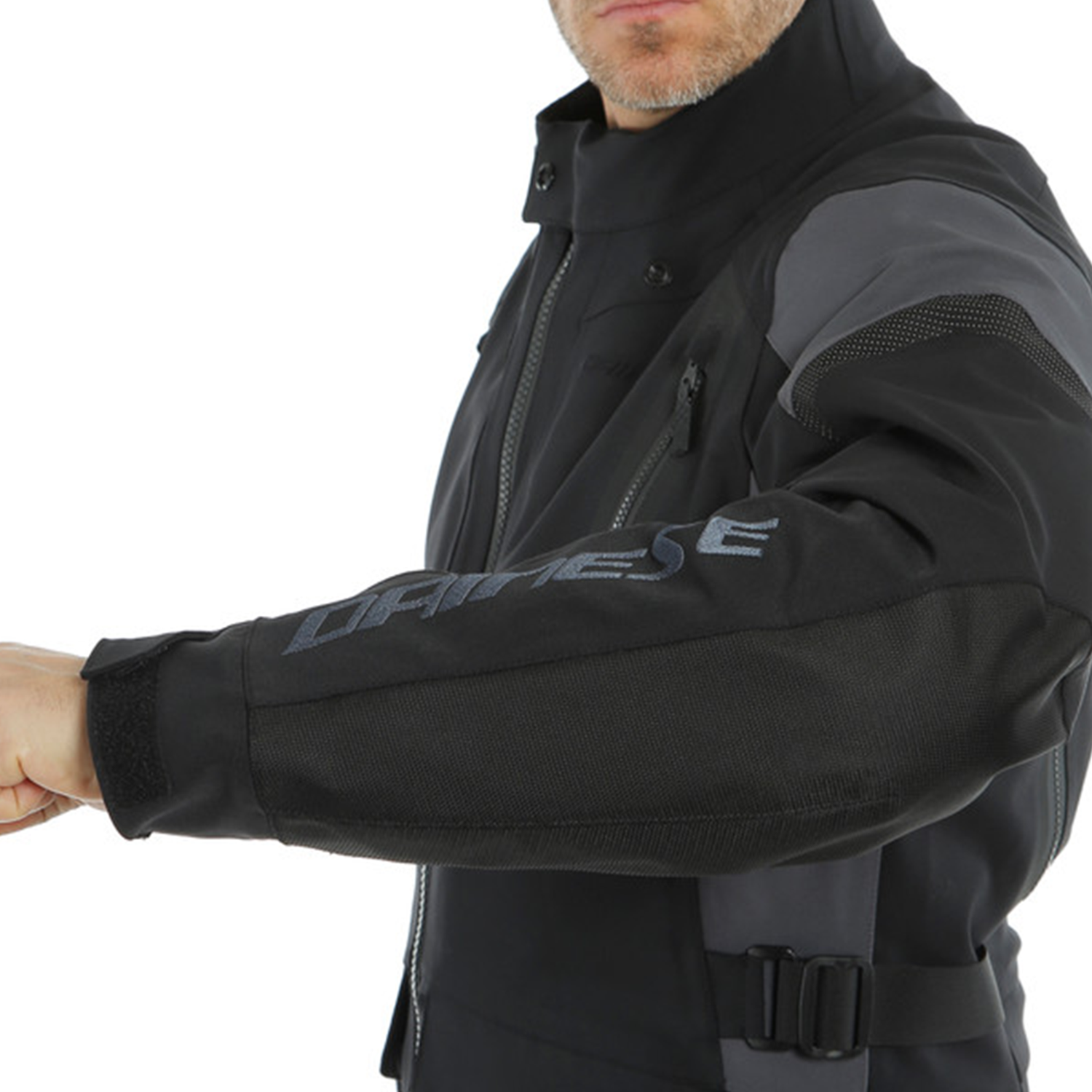 Dainese Dainese Tonale D-Dry Jacket - Black/Ebony/Black - Rear View
