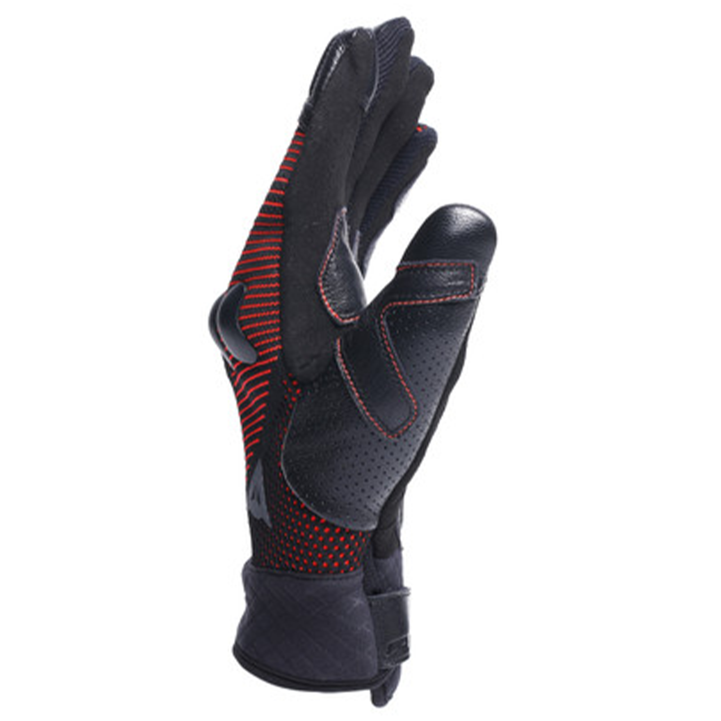 Dainese Unruly Ergo-Tec Gloves - Black/Flo Red (628)
