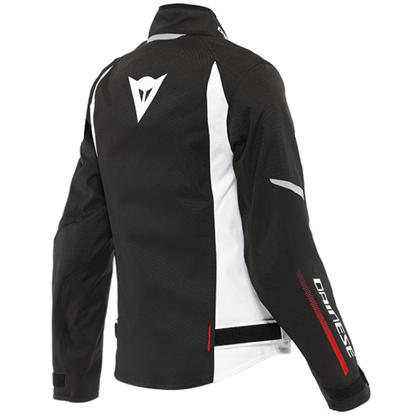 Dainese Veloce Lady D-Dry Jacket - Black/White/Lava Red (A66)