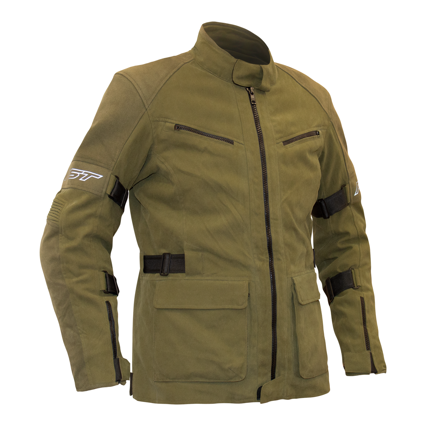 RST Pro Series RAID Textile Riding/Racing Jacket - CE Approved - Military Green