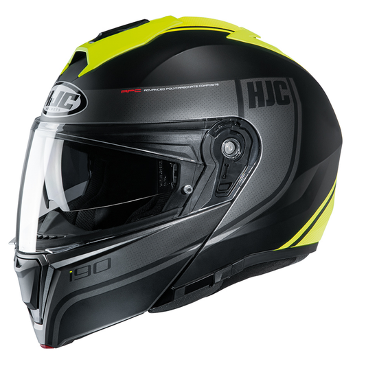 HJC I90 - Davan Yellow