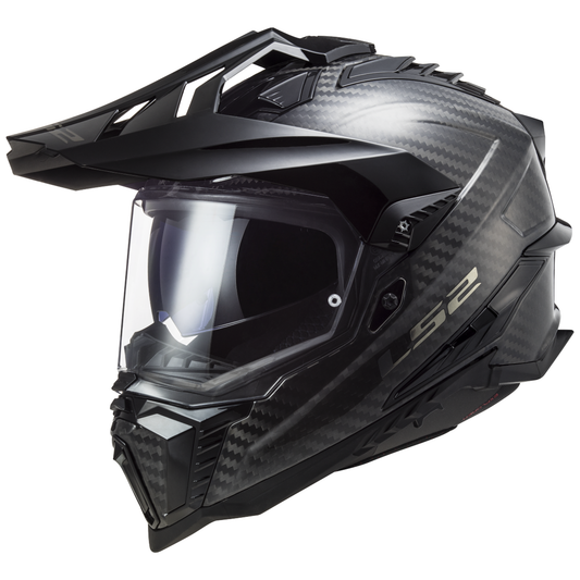 LS2 MX701 Explorer Carbon - Gloss Carbon