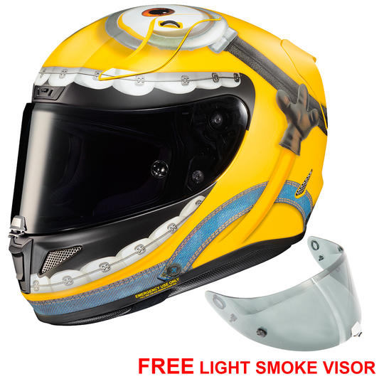HJC RPHA 11 - Otto Minions - Includes Free Light Smoke Visor
