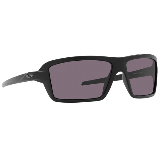 Oakley Cables Sunglasses (Matte Black) Prizm Grey Lens
