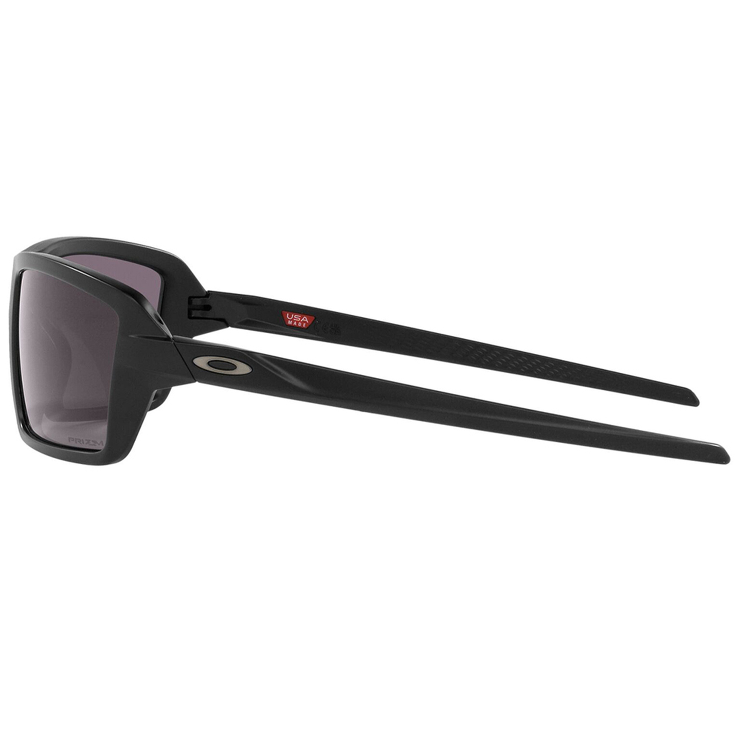 Oakley Cables Sunglasses (Matte Black) Prizm Grey Lens - Free Case