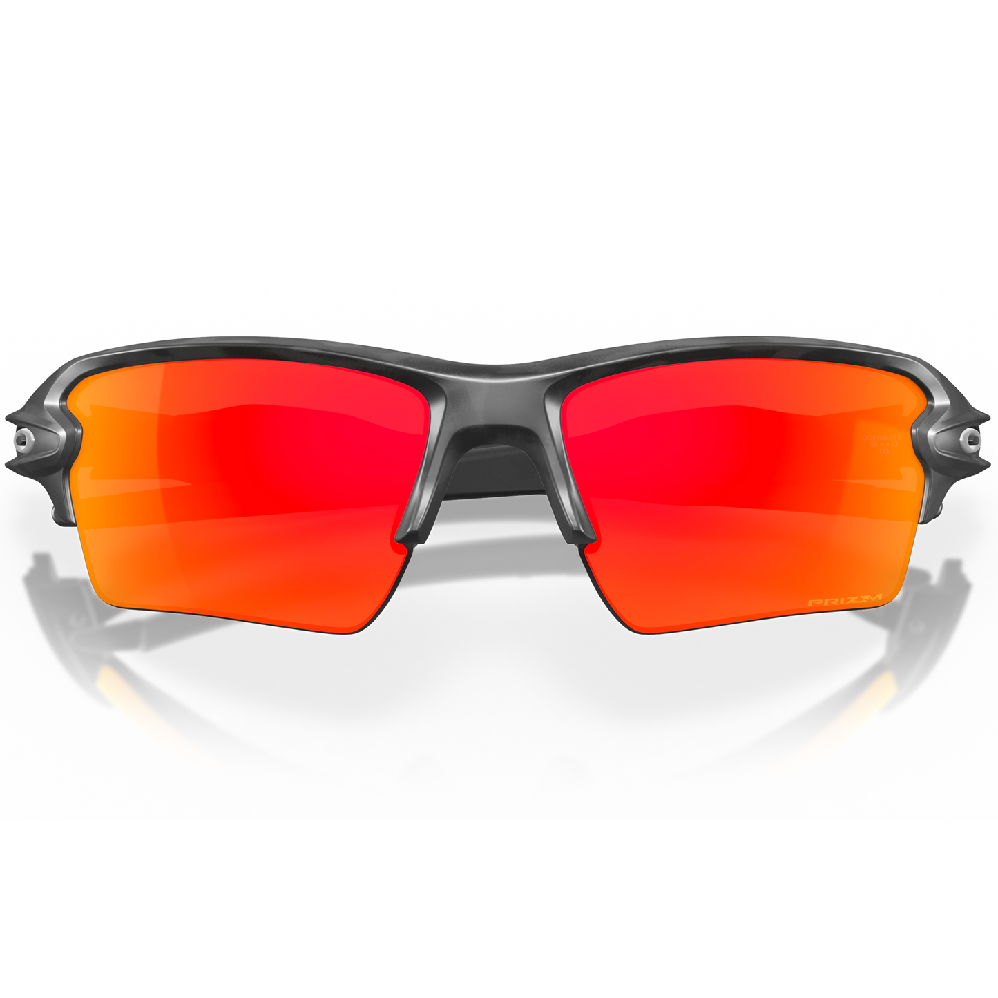 Oakley Flak 2.0 XL Sunglasses (Black Camo) Prizm Ruby Lens - Free Case
