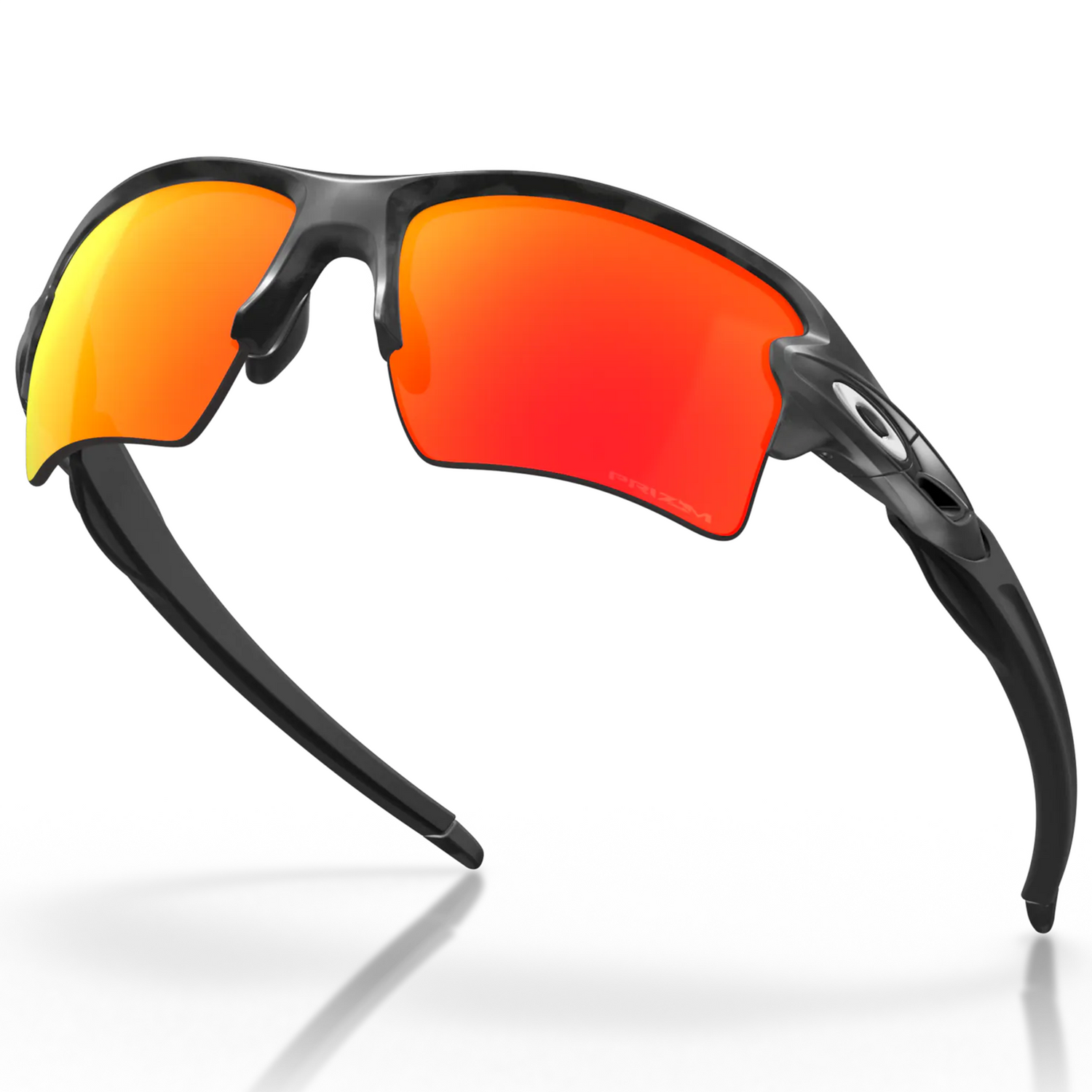 Oakley Flak 2.0 XL Sunglasses Black Camo Prizm Ruby Lens Gear Change Online