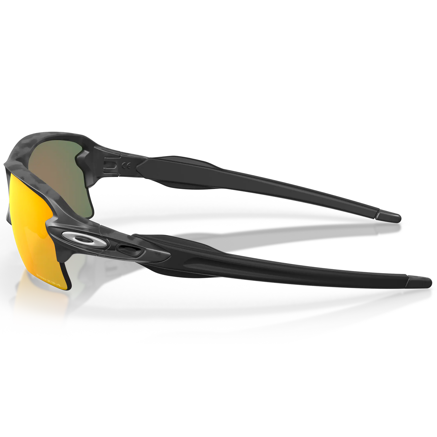 Oakley Flak 2.0 XL Sunglasses (Black Camo) Prizm Ruby Lens - Free Case