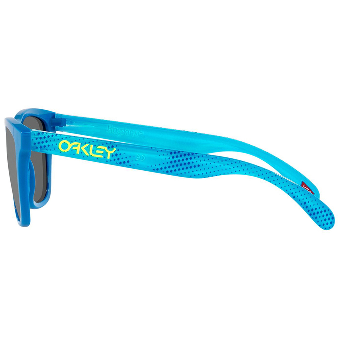 Oakley Frogskins Sunglasses (Hi-Res Blue) Prizm Black Lens