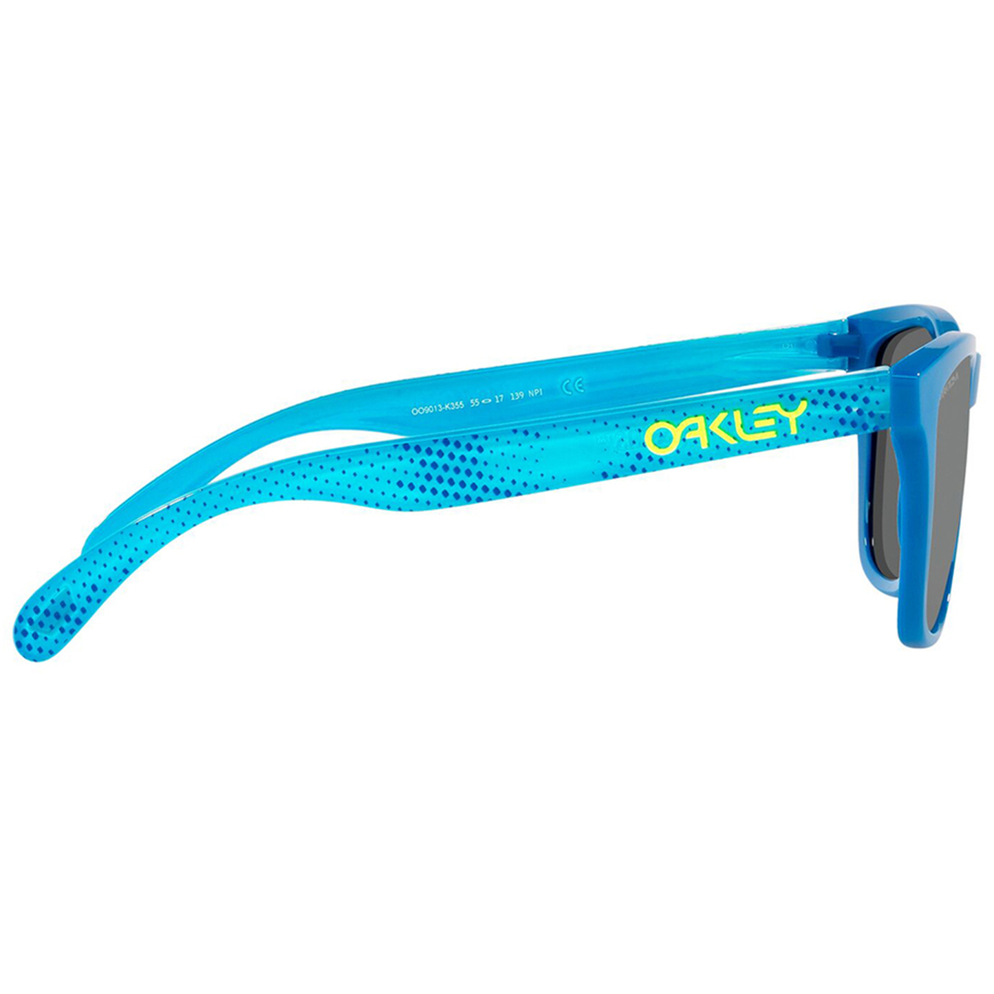 Oakley Frogskins Sunglasses (Hi-Res Blue) Prizm Black Lens