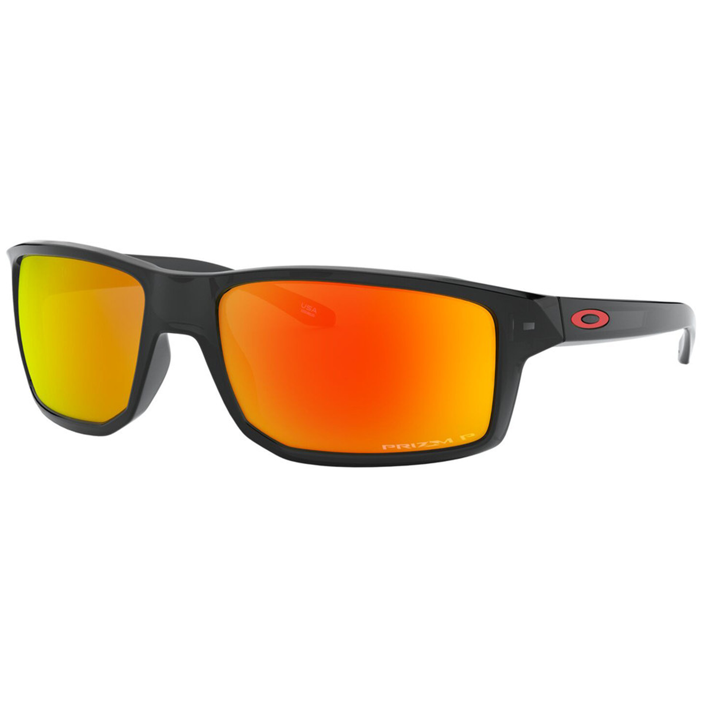 Oakley Gibston Sunglasses (Black Ink) Prizm Ruby Polarized Lens