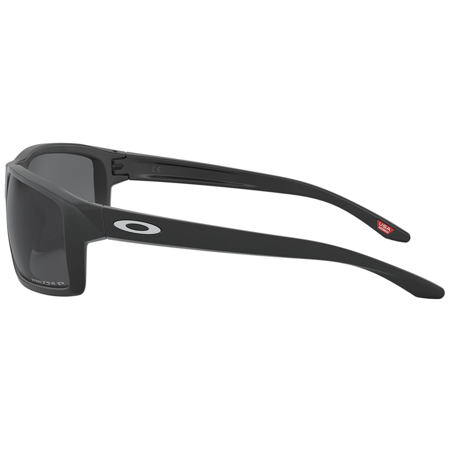 Oakley Gibston Sunglasses (Matte Black) Prizm Black Polarized Lens - Free Case