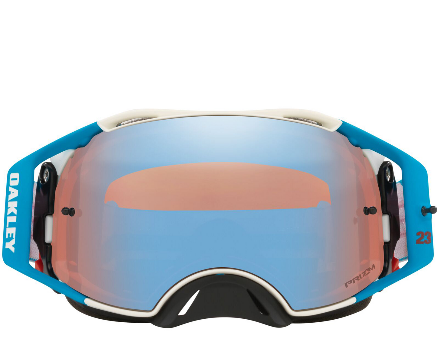 Oakley Airbrake MX Goggles (Chase Sexton Red/White/Blue) Prizm Sapphire Lens