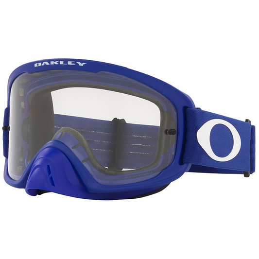 Oakley O Frame 2.0 Pro MX Goggle (Moto Blue) Clear Lens