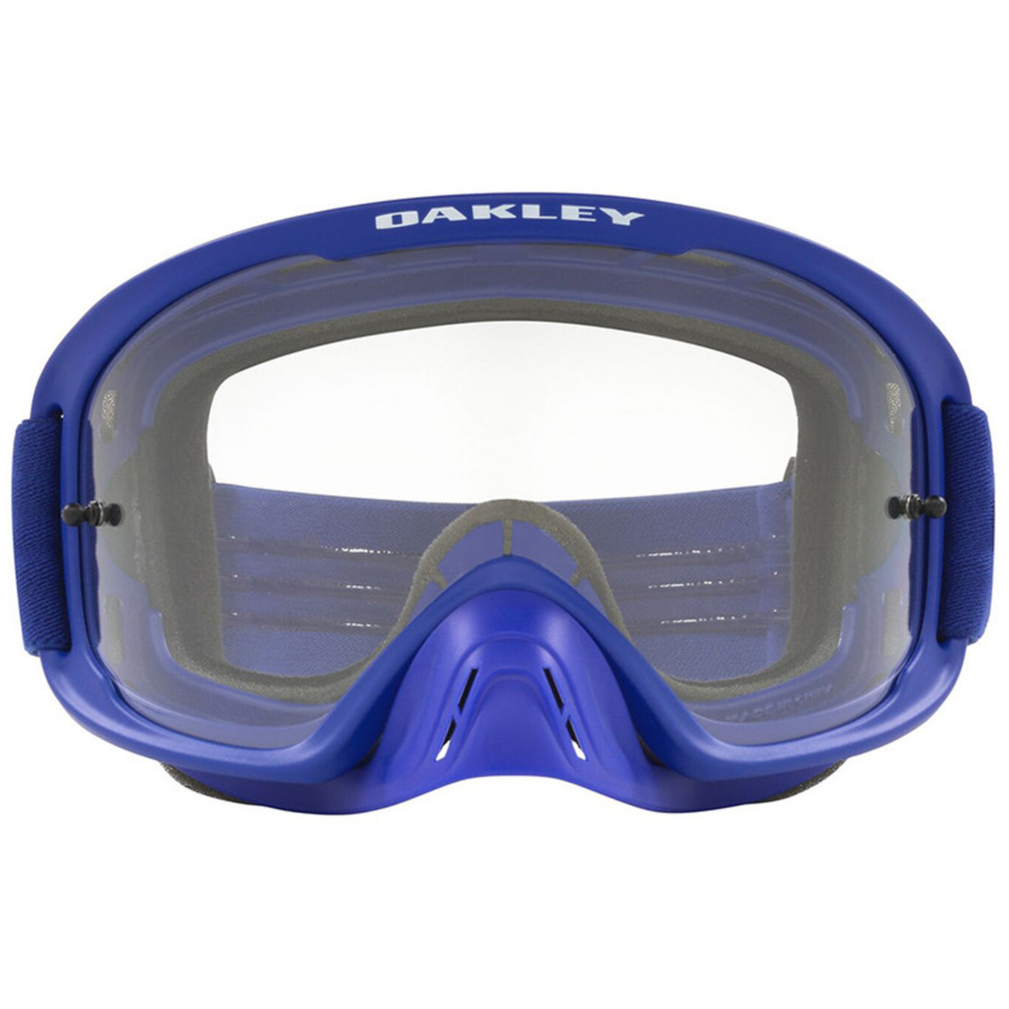 Oakley O Frame 2.0 Pro MX Goggle (Moto Blue) Clear Lens