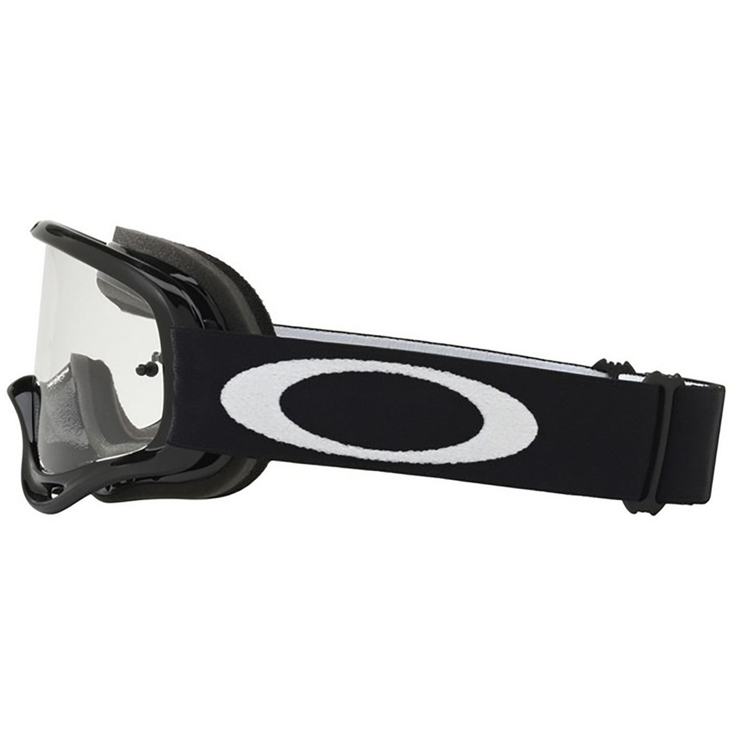 Oakley O Frame MX Goggle Adult (Jet Black) Clear Lens