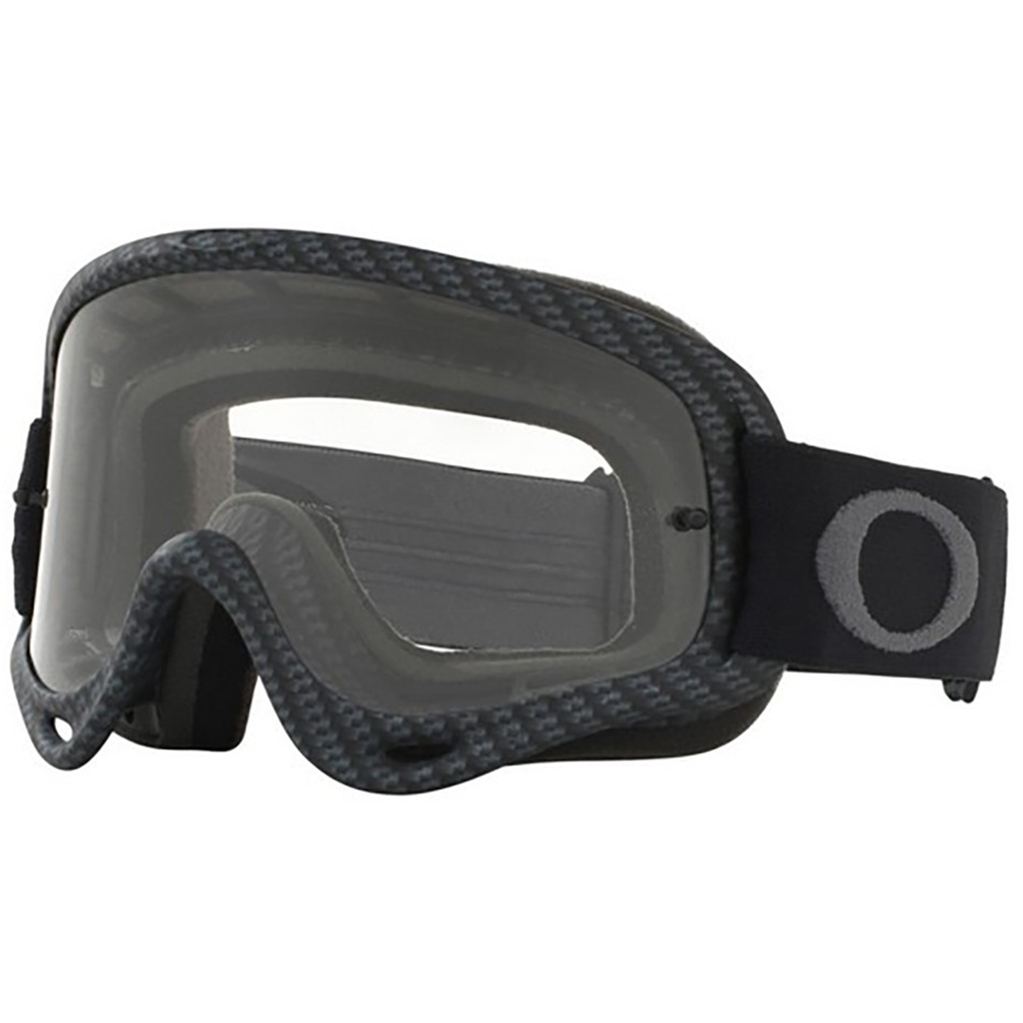 Oakley O Frame MX Goggle Adult (Matte Carbon) Clear Lens