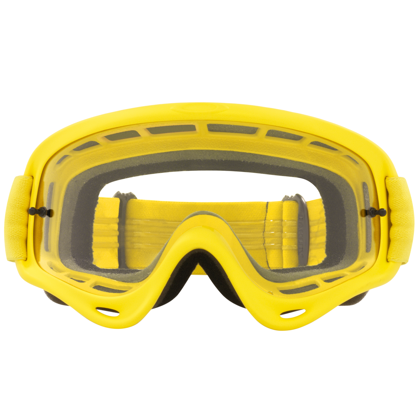 Oakley O Frame MX Goggle Adult (Moto Yellow) Clear Lens