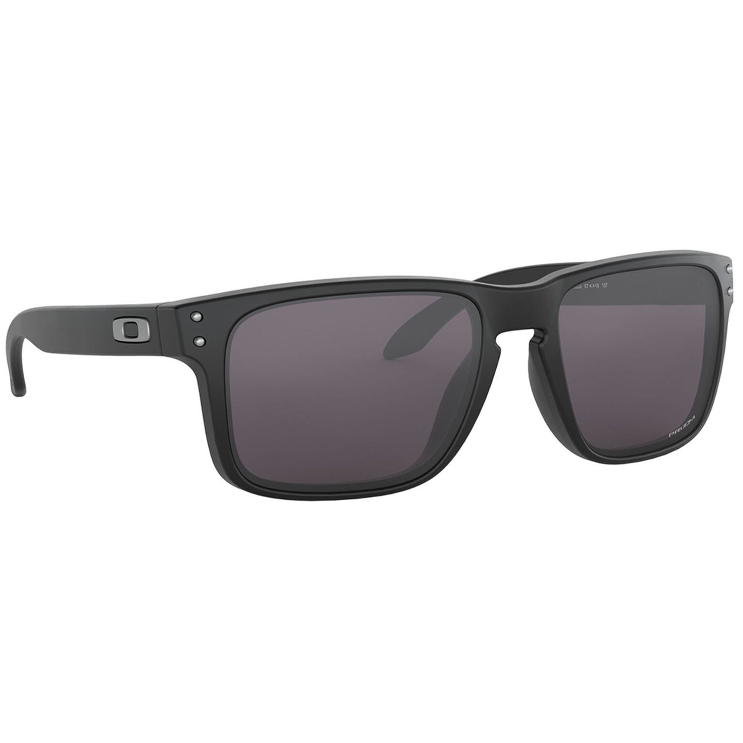 Oakley Holbrook Sunglasses (Matte Black) Prizm Grey Lens - Free Case