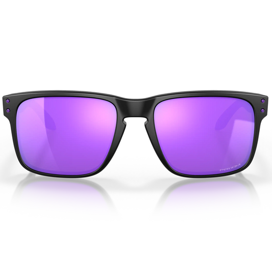 Oakley Holbrook Sunglasses (Matte Black) Prizm Violet Lens
