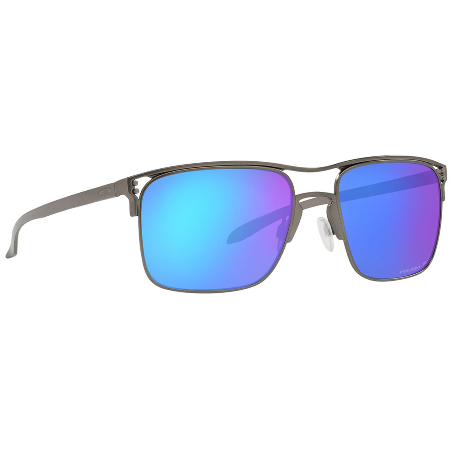 Oakley Holbrook Ti Sunglasses (Matte Gunmetal) Prizm Sapphire Polarized Lens