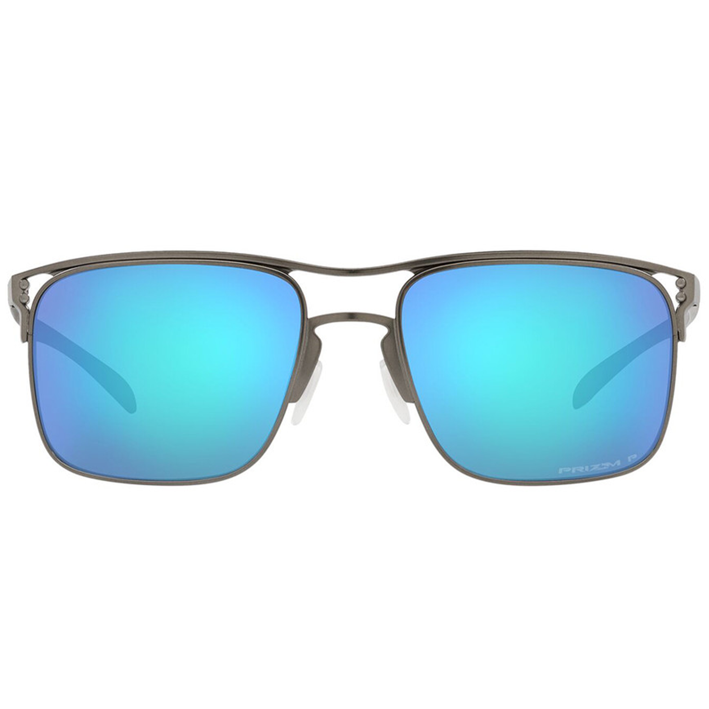 Oakley Holbrook Ti Sunglasses (Matte Gunmetal) Prizm Sapphire Polarized Lens