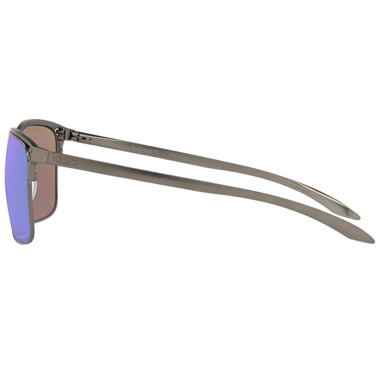 Oakley Holbrook Ti Sunglasses (Matte Gunmetal) Prizm Sapphire Polarized Lens