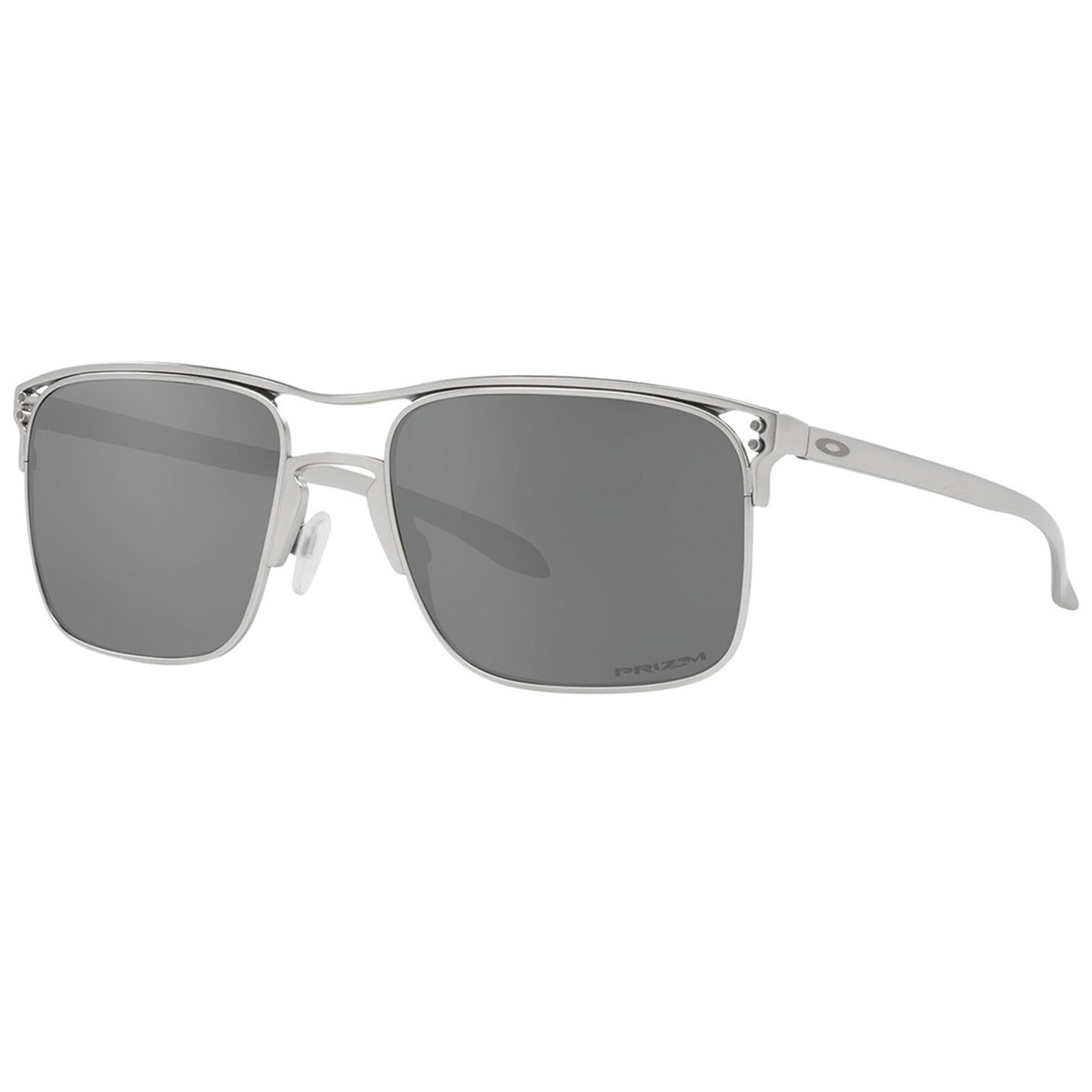 Oakley Holbrook Ti Sunglasses (Satin Chrome) Prizm Black Lens