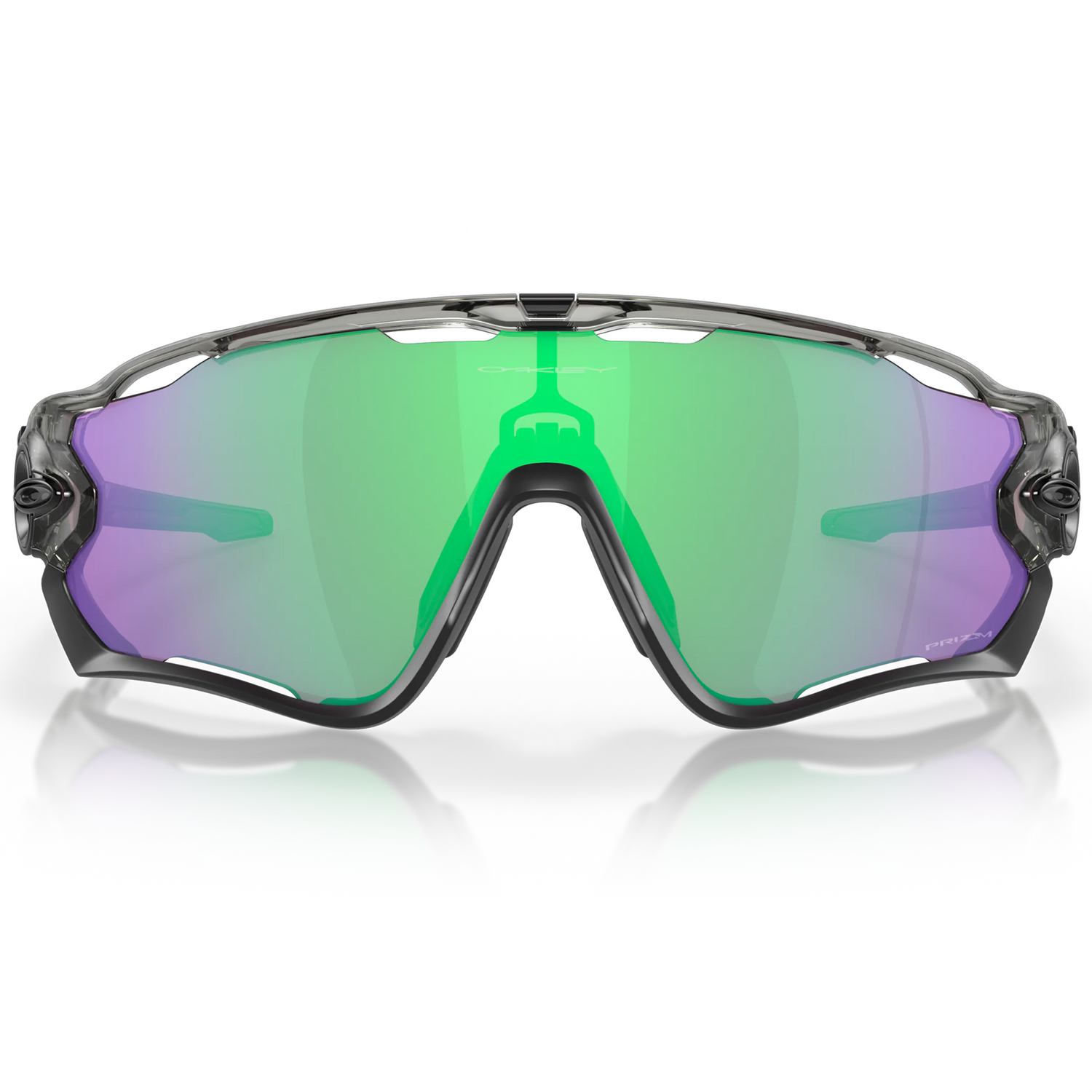 Oakley Jawbreaker Sunglasses Grey Ink Prizm Road Jade Lens