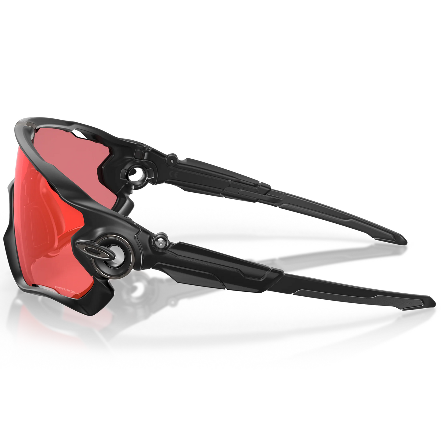 Oakley Jawbreaker Sunglasses (Matte Black) Prizm Trail Torch Lens