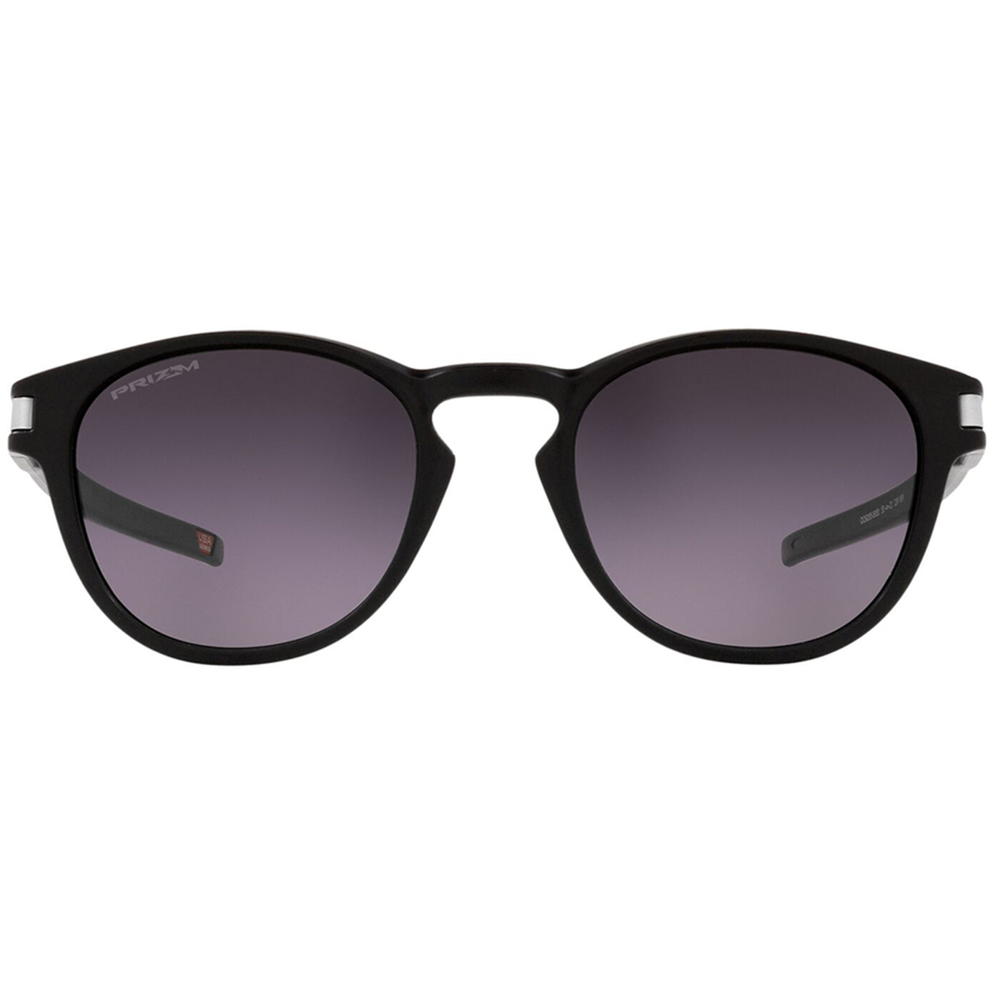 Oakley Latch Sunglasses (Matte Black) Prizm Grey Gradient Lens - Free Case