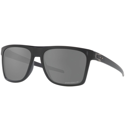 Oakley Leffingwell Sunglasses (Matte Black Ink) Prizm Black Polarized Lens