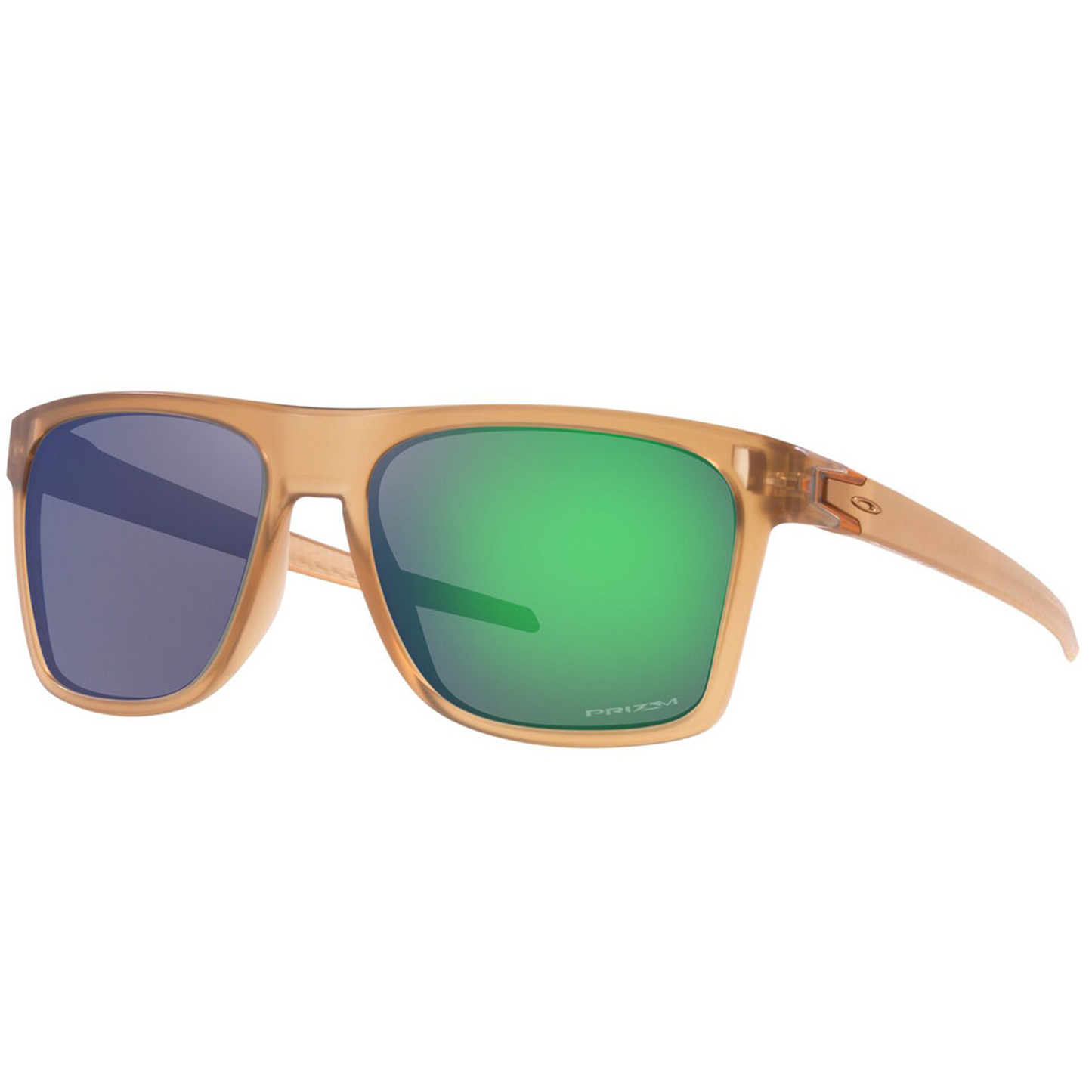 Oakley Leffingwell Sunglasses (Matte Sepia) Prizm Jade Lens