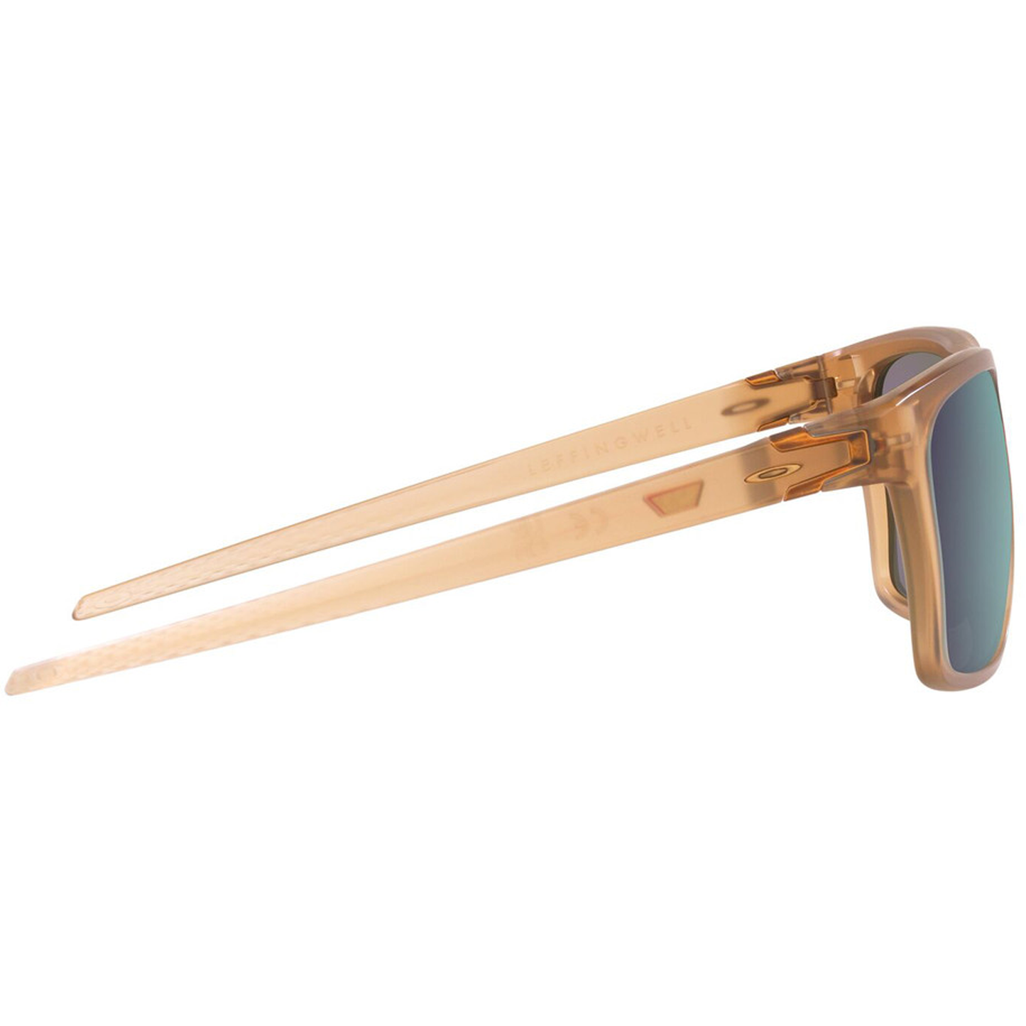Oakley Leffingwell Sunglasses (Matte Sepia) Prizm Jade Lens - Free Case