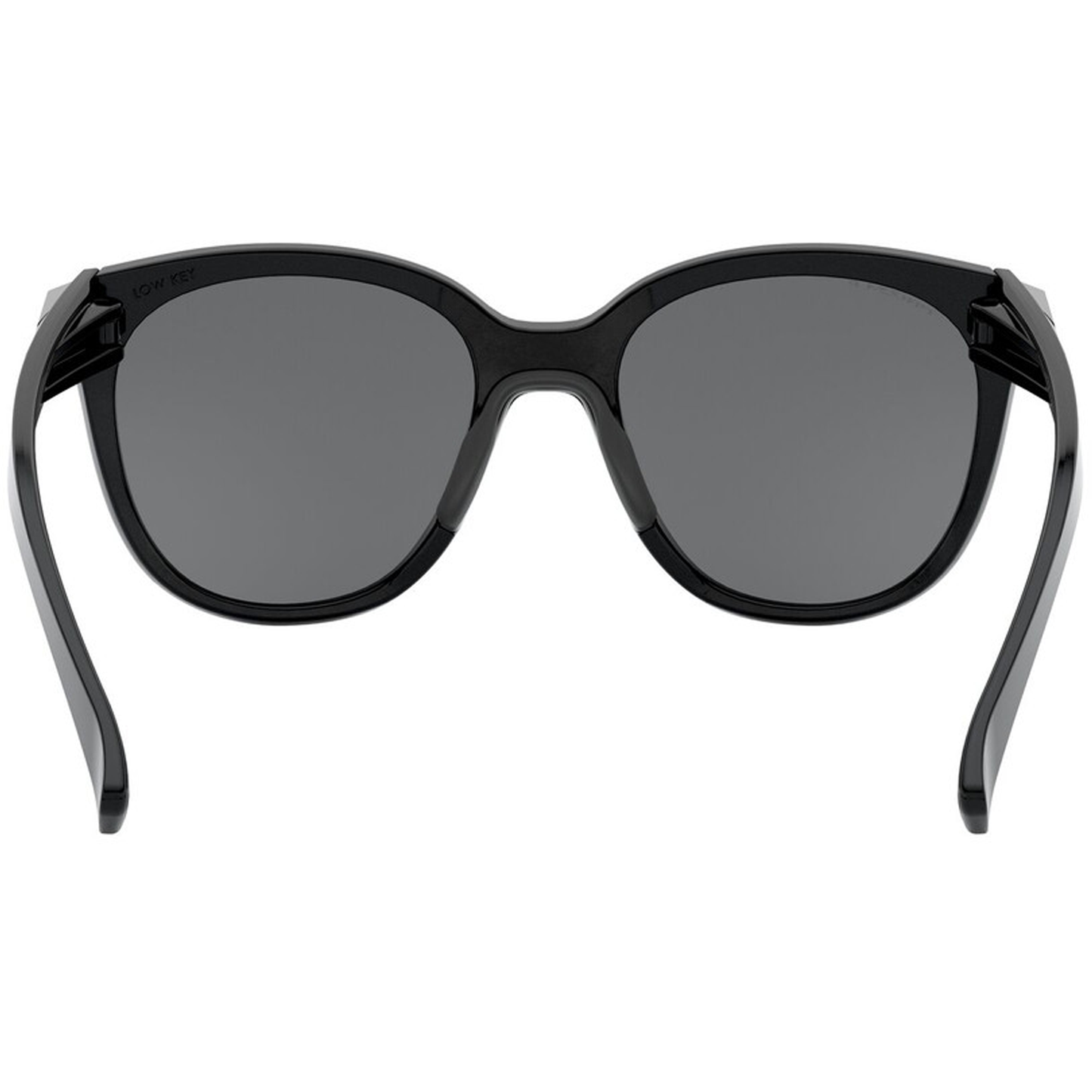 Oakley Low Key Sunglasses (Polished Black) Prizm Black Polarized Lens - Free Case