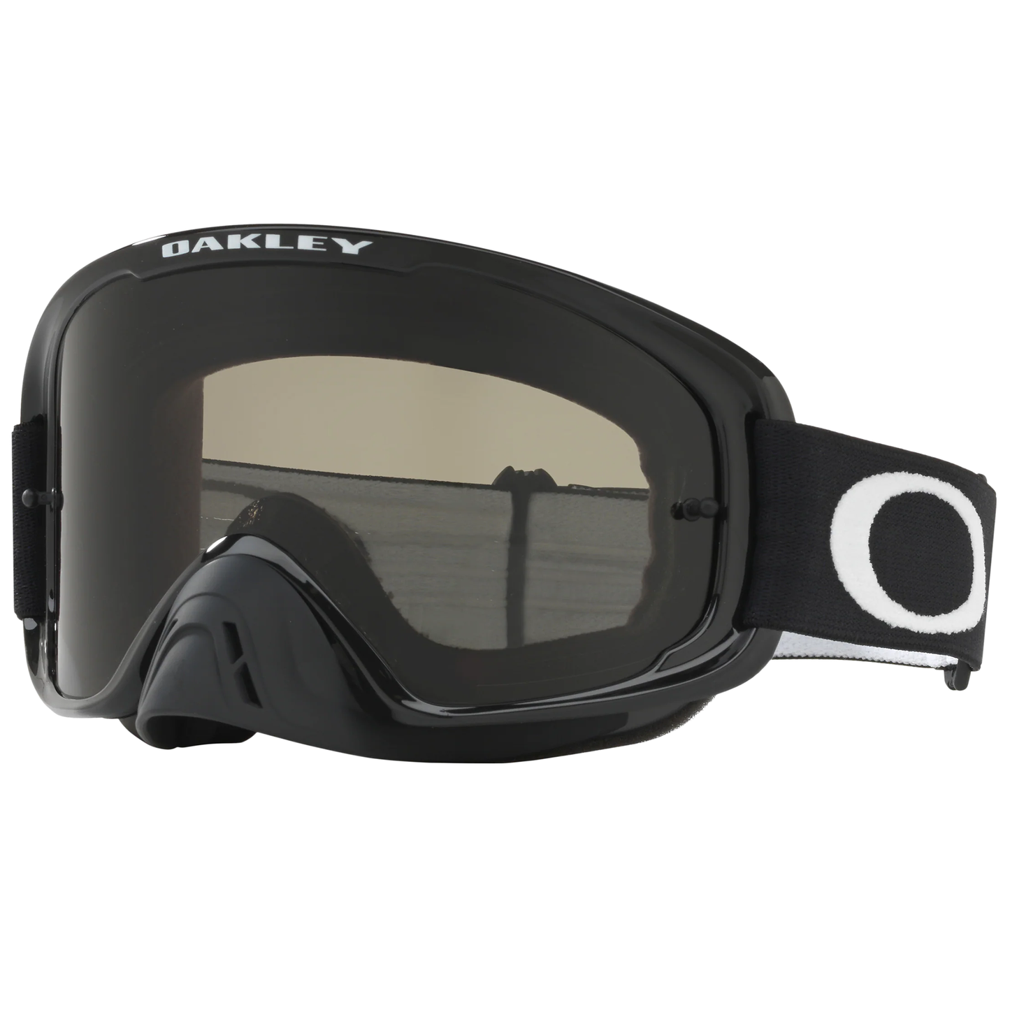 Oakley O Frame 2.0 Pro MX Goggles (Jet Black) Dark Grey Lens