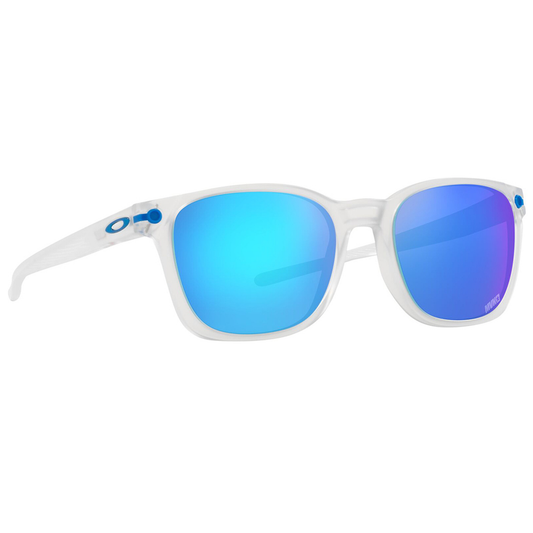 Oakley Ojector Sunglasses (Maverick Vinales Matte Clear) Prizm Sapphire Lens