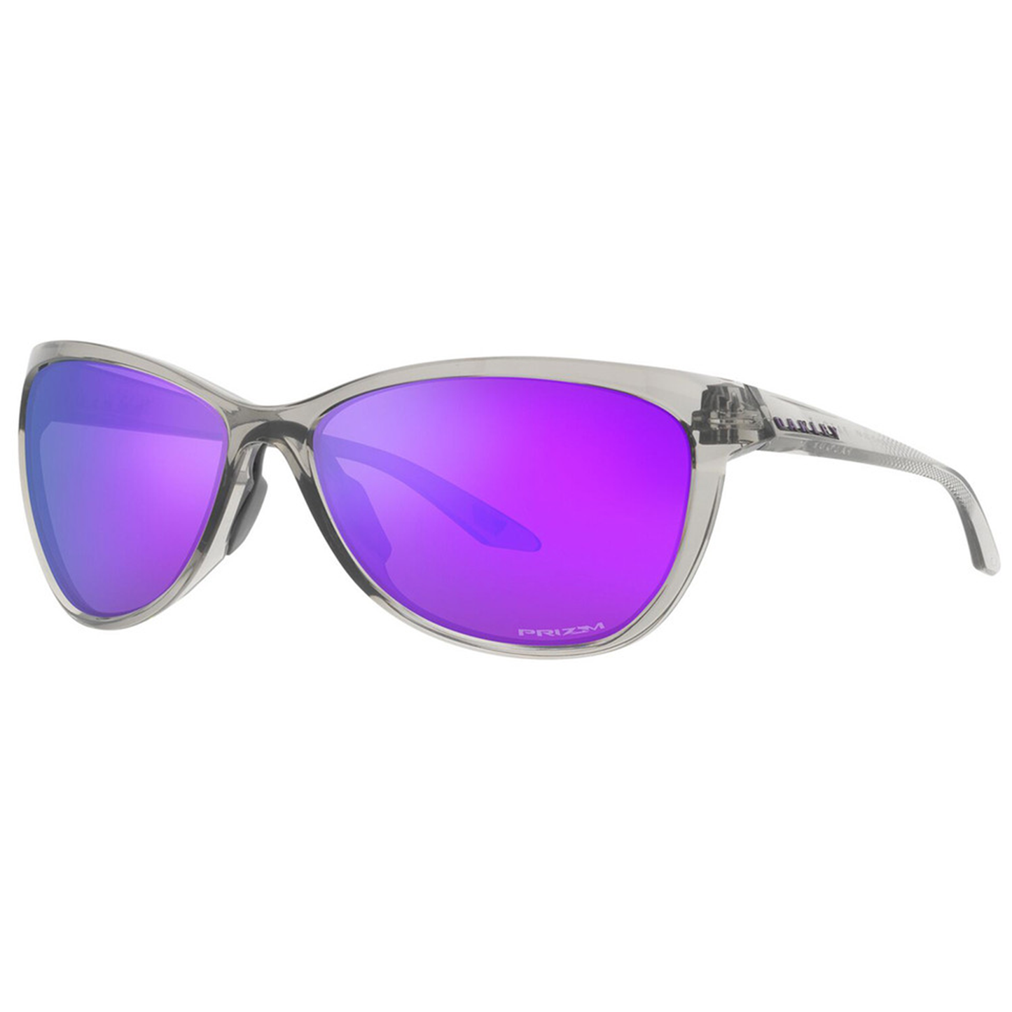 Oakley Pasque Sunglasses (Grey Ink) Prizm Violet Lens - Free Case