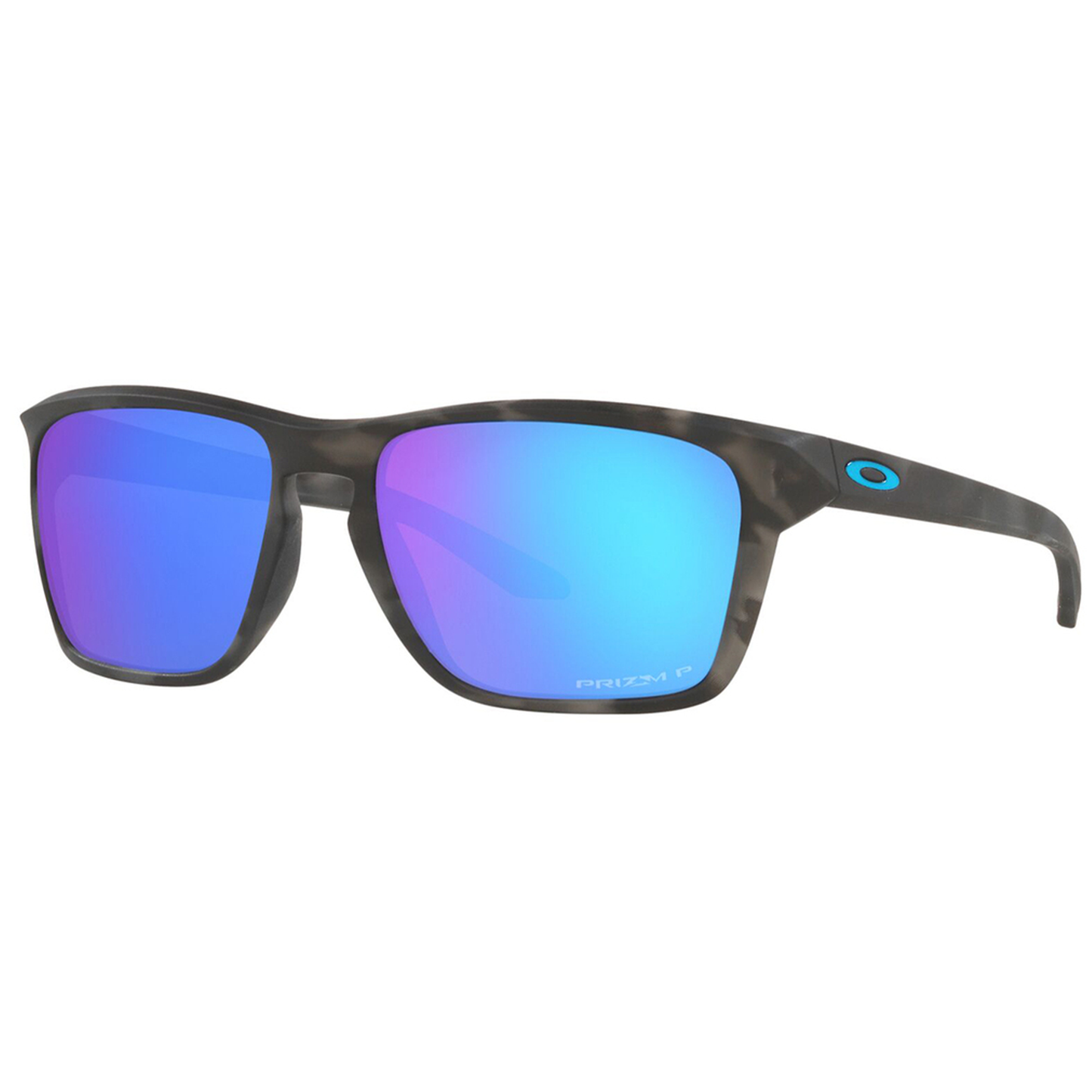 Oakley Sylas Sunglasses (Matte Black Tortoise) Prizm Sapphire Polarized Lens