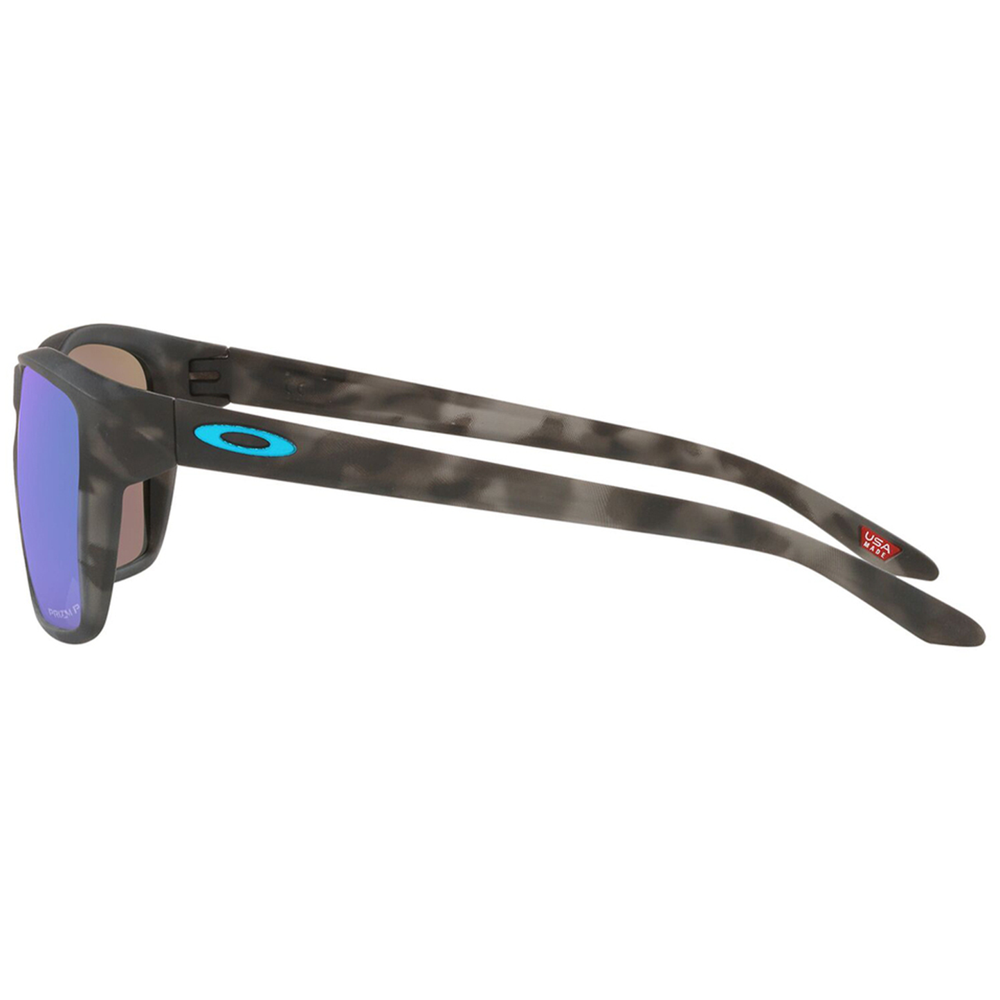 Oakley Sylas Sunglasses (Matte Black Tortoise) Prizm Sapphire Polarized Lens