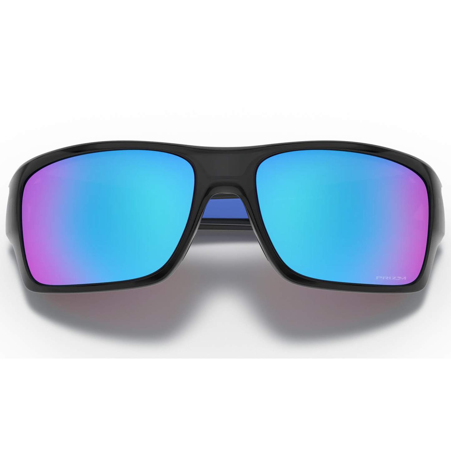 Oakley Turbine Sunglasses (Black Ink) Prizm Sapphire Lens - Free Case