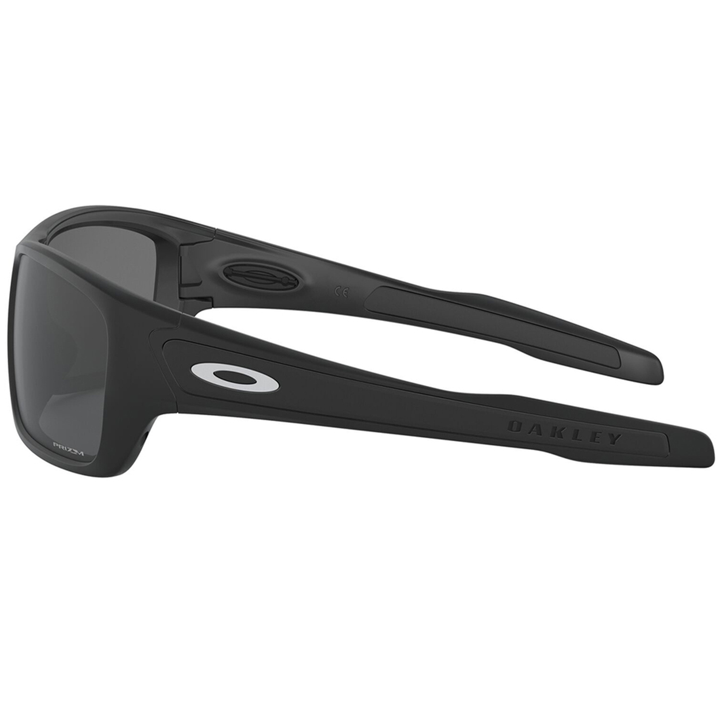 Oakley Turbine Sunglasses (Matte Black) Prizm Black Lens - Free Case