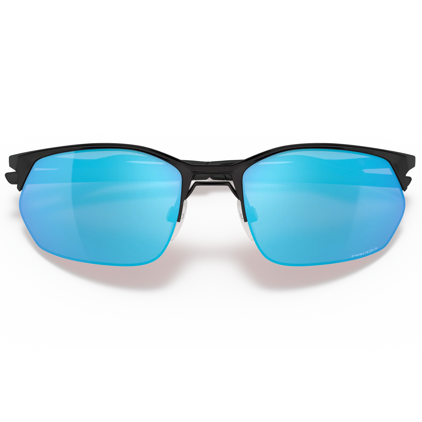 Oakley Wire Tap 2.0 Sunglasses (Satin Black) Prizm Sapphire Lens - Free Case